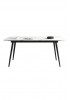 Cheryth Rectangle Dining Table Stone Top 160W 